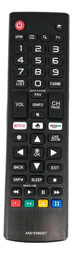 Mando A Distancia Para LG Akb75095307 Tv