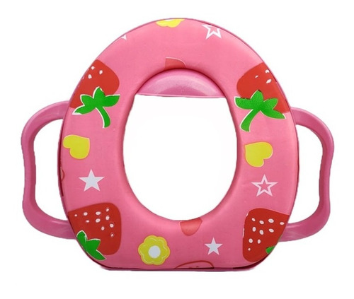 Asiento Entrenador Baño Bebés Niña Wc Asiento Infantil Baño Rosa