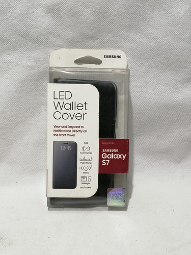 Flip Cover Led Clear View Wallet Samsung S7 Normal S7