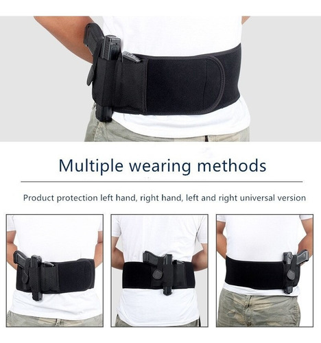 H Funda De Pistola Táctica Militar Cinturón Ancho Oculto