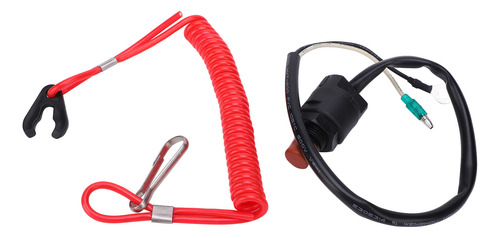 Lancha Motora Rc Impermeable Kill Stop Con Motor Fueraborda