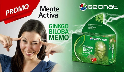 Memoria + Concentración Y Energía Mental Ginseng + Ginkgo 