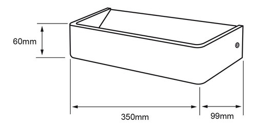Lampara Sobreponer Muro Negro 20w Luz Suave Cálida 20TLLED408MV30N Tecnolite