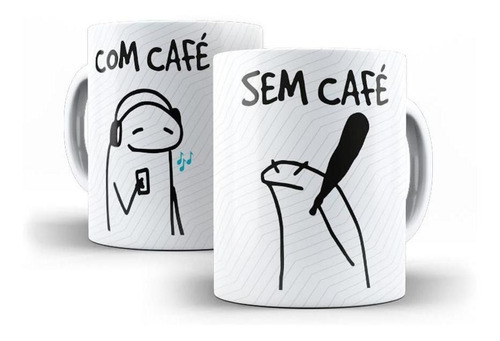 Caneca Personalizada Florky Com Café / Sem Café - 10649