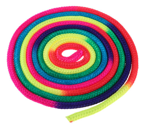 Imagem 7 de 11 de 2 Cordas De Ginástica Em Cores -íris Para Treinar Cordas
