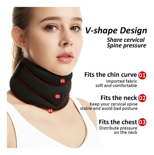 Soporte Cervical Willcom Para Roncar Y Apnea Del Sueño