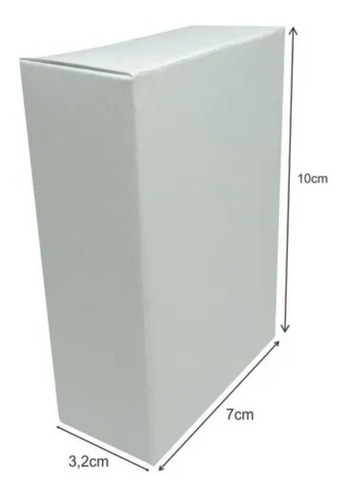 Imagen 3 de 5 de Caja Para Perfume Per3 X 10u Packaging Blanco Madera