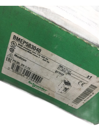 Cpu M580 - Processador 12mb Bmep583040 - Schneider