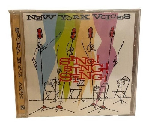 New York Voices  Sing! Sing! Sing! Cd Jap Usado