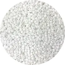 Comprar Mostacillas De Vidrio Blancas Para Bijouterie - 100 Gramos
