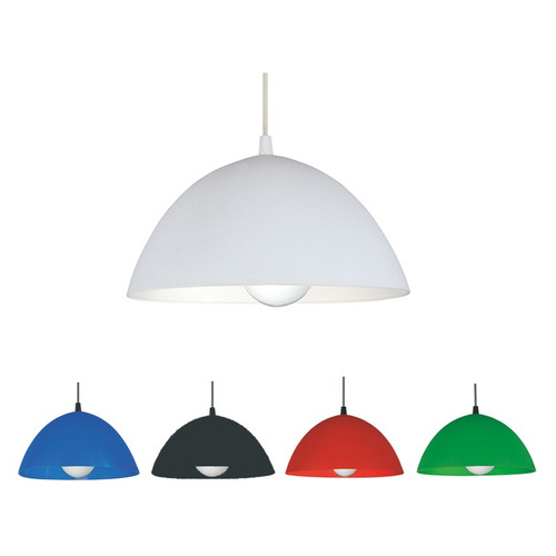 Iluminacion Colgante Apto Led Blanco Pvc Ferrolux Mayorista