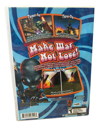 Destroy All Humans! 2 Play 2 Com Capa E Pôster Ps2