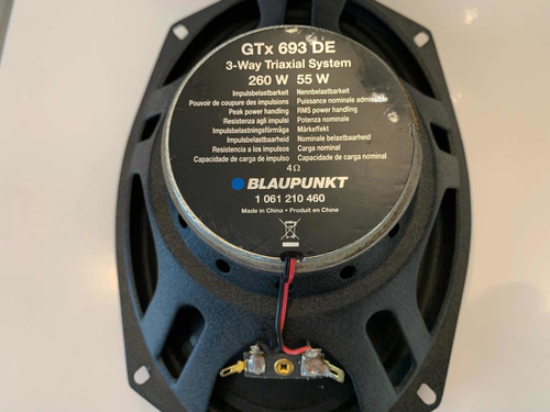 Stereo Y Parlantes Blaupunkt 120bt Rio De Janeiro = Nuevo!!