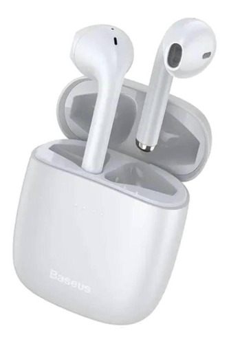 Audífonos in-ear inalámbricos Baseus Encok W04 A00026200212Z1 blanco