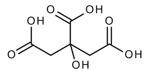 Imagen 2 de 4 de Acido Citrico - 1 Kg - Grado Alimentario - Químicaxquimicos