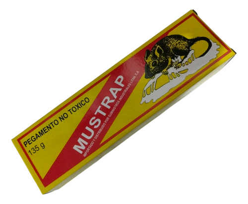 Ratas Ratones Pega Marca Mustrap Presentacion 135 Gr