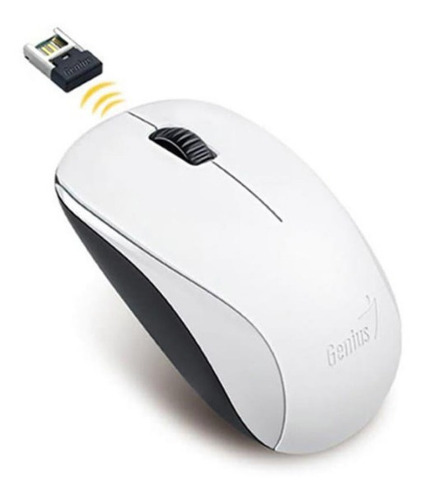 Mouse Genius Inalambrico Nx-7000 Usb Blanco