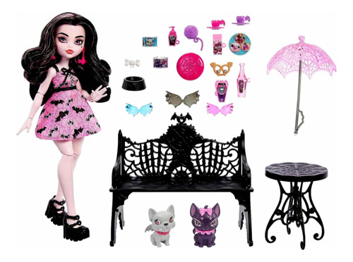 Monster High Draculaura Bite In The Park Muñeca Y Set 2023