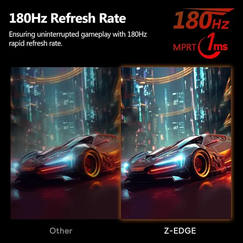 Monitor Gamer Z-edge 24 Curvo Fhd 180hz 1ms | Parcelamento sem juros