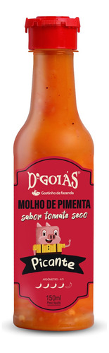 Molho De Pimenta D'goiás Tomate Seco Picante 150ml