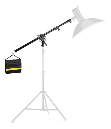 Braço Lança Transversal Boom S238 C-stand Girafa Iluminação