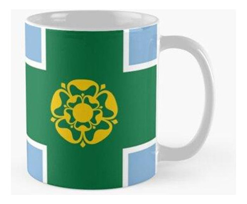 Taza Bandera De Derbyshire, Reino Unido Calidad Premium