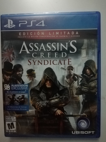 Ps4 Assassins Creed Syndicate Edición Limitada Nuevo Sellado