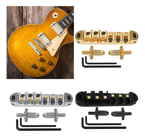 Puente De Sillín Enrollable O-matic Para Guitarra Tune Con T
