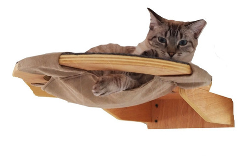 Imagem 1 de 5 de Cesto Com Couro Sintético Para Gatos