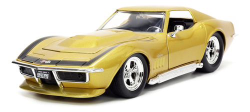 Jada Toys Big Time Muscle 1:24  Chevy Corvette Stingray Zl-.