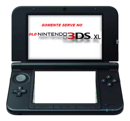 Case Alumínio Reforçado Old 3ds Xl Forrado E Película Cor Cinza