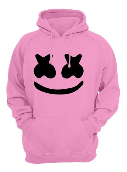 moletom marshmello rosa