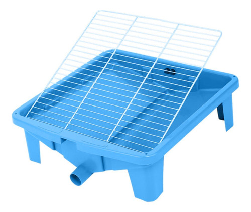 Inodoro Para Mascotas, Arenero Para Mascotas, Orinal, Azul