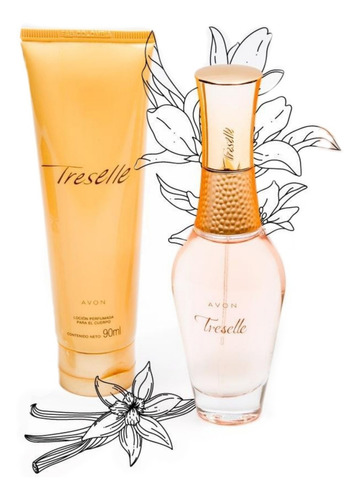 Avon Treselle Fragancia Para Mujer Floral Frutal Musk Volumen De La Unidad 50 Ml