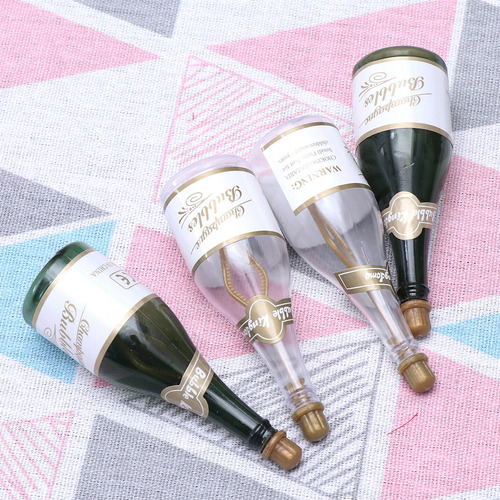 Navidad Botella Con Forma De Varita De Burbujas Para Boda,