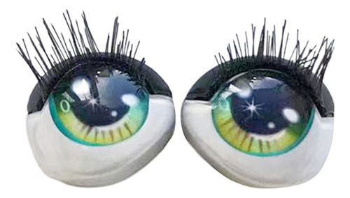 Muñeca Con Forma De Ojos Y Pestañas De Muñeca, Ojos En 3d, C
