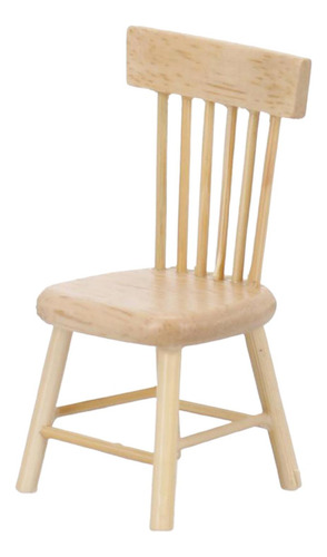 2 Casa De Muñecas A Escala 1/12, Modelo De Silla Opción 5