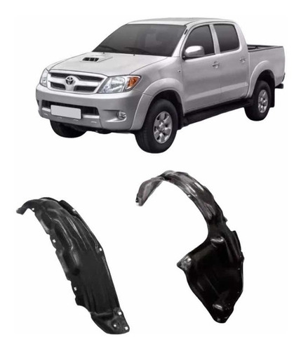 Juego Guardaplast Trasero Toyota Hilux 2005-2015