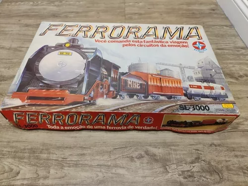 Brinquedo Trem Trenzinho Brinquedo Ferrorama XP 500 Estrela - Loja