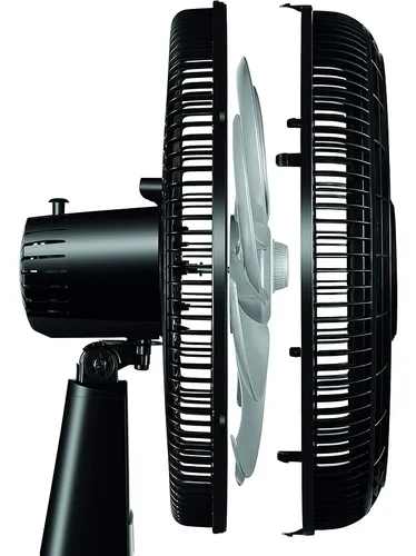 Ventilador Coluna 40cm Super Turbo 8 Pás, Mondial, Preto
