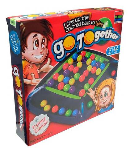 Juego De Mesa Go Together 2 A 4 Jugadores +4 Años Kingso Toy