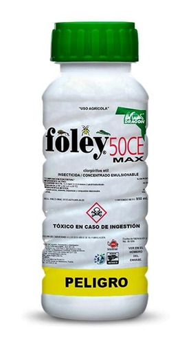Insecticida Foley Max 500ce Control De Gusanos Plagas 1 L