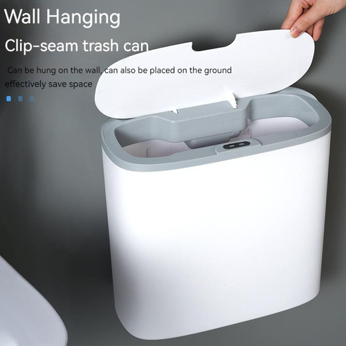 . Bote De Basura Automático Con Sensor Inteligente, Baño, Co