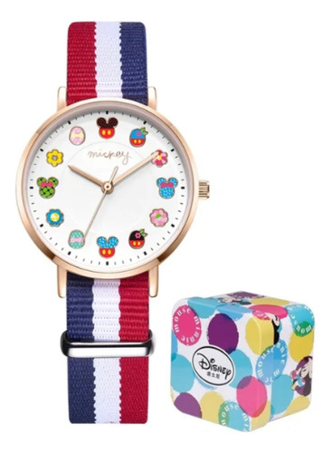 Reloj Disney Original Dama Mujer Análogo Mickey Mouse 