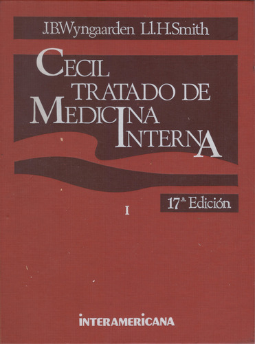 Tratado De Medicina Interna De Cecil 1 - Wyngaarden Smith (Usado)