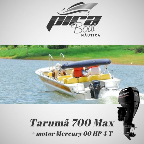 Imagem 8 de 10 de Lancha Tarumã 700 Passageiro Max 12 Pessoas