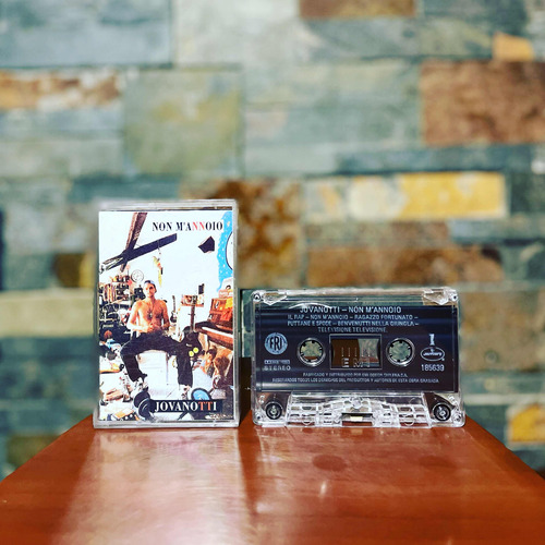 Cassette Jovanotti  Non Mannoio (ed. 1992 Chi)