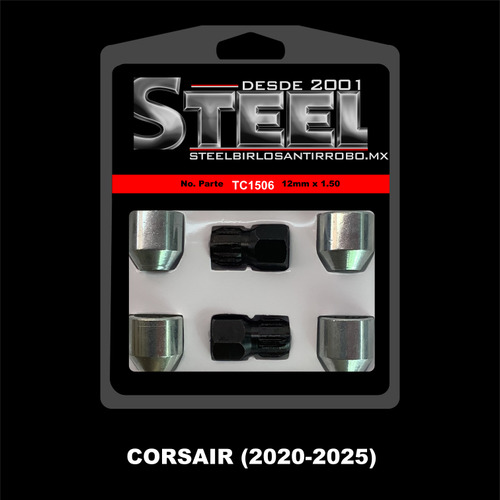 Tuercas Seguridad Antirrobo Lincon Corsair 2020-2025