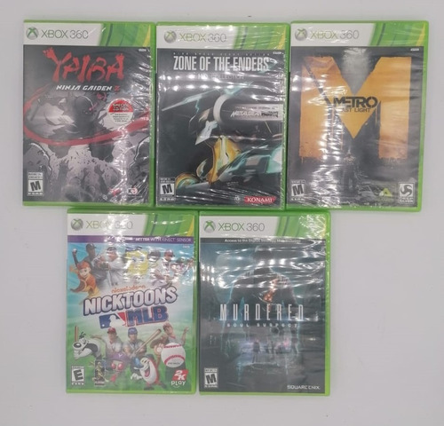 Imagen 7 de 9 de Xbox 360 Juegos Nuevos Originales Y Sellado C/u A 100 Soles!