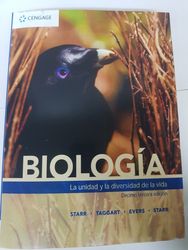 Libro Biología Starr Taggart 13 Edición 